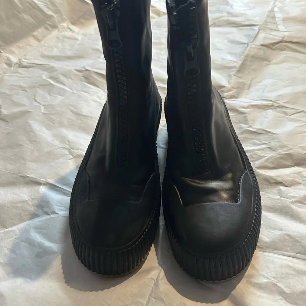 Zara Black Men's Rain Boots